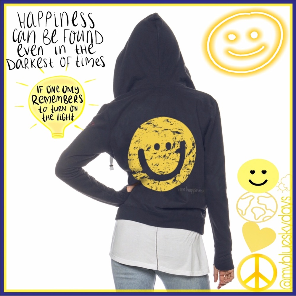 ✌🏼💗😊 “ i am happiness hoodie”